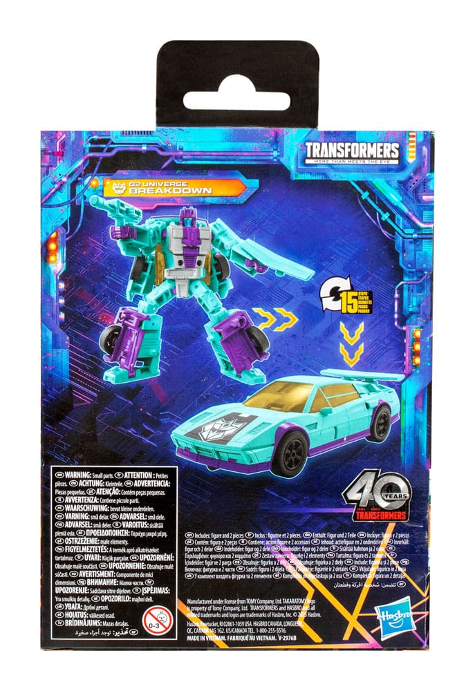 Transformers Generations Legacy United Deluxe Class Actionfigur G2 Universe Breakdown 14 cm - Preorder - ETA: 28.11.2025
