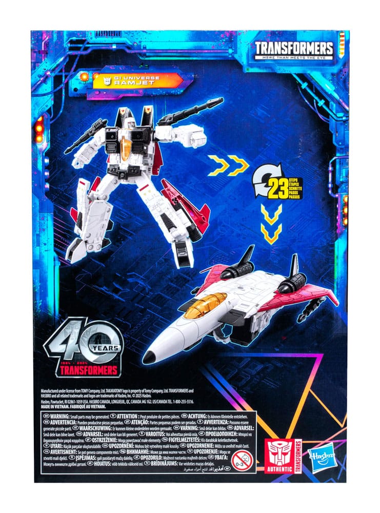 Transformers Generations Legacy United Voyager Class Actionfigur G1 Universe Ramjet 18 cm - Preorder - ETA: 28.11.2025