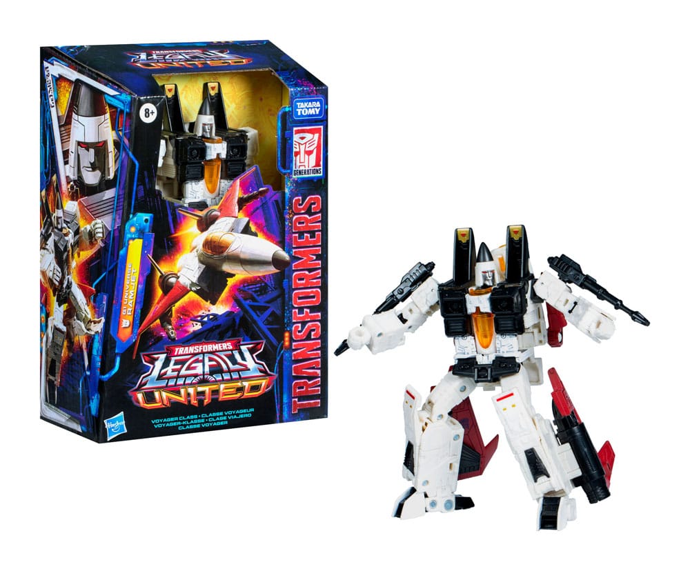 Transformers Generations Legacy United Voyager Class Actionfigur G1 Universe Ramjet 18 cm - Preorder - ETA: 28.11.2025