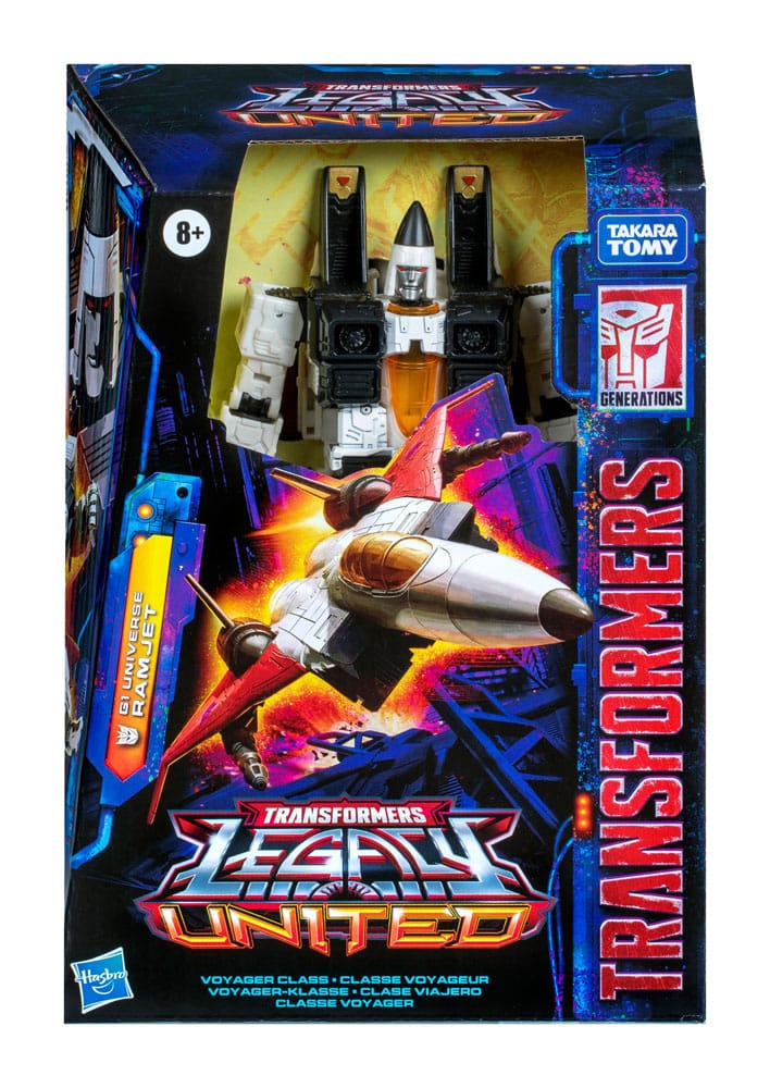 Transformers Generations Legacy United Voyager Class Actionfigur G1 Universe Ramjet 18 cm - Preorder - ETA: 28.11.2025