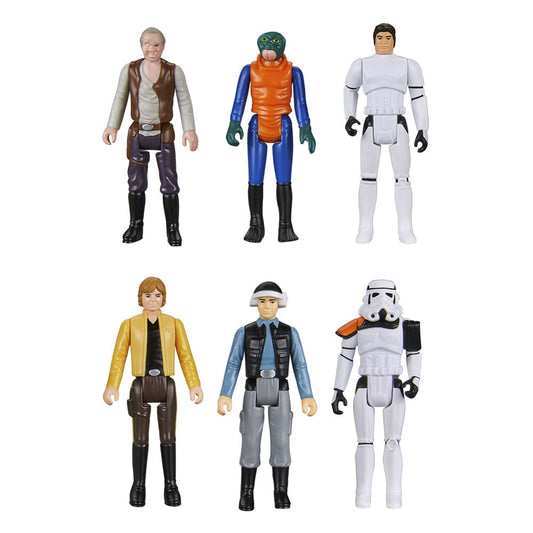 Star Wars Episode IV Retro Collection Actionfiguren 6er-Pack 10 cm - Versand: 5-7 Tage nach Bestellung