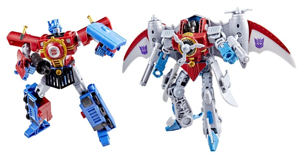 Transformers Timelines Hearts of Steel Comic Edition Actionfiguren Optimus Prime & Starscream 14 cm - Preorder - ETA: 27.11.2026