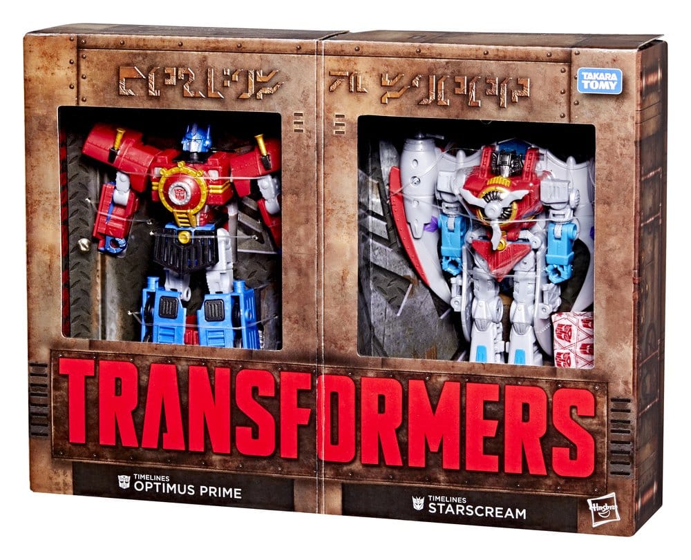 Transformers Timelines Hearts of Steel Comic Edition Actionfiguren Optimus Prime & Starscream 14 cm - Preorder - ETA: 27.11.2026