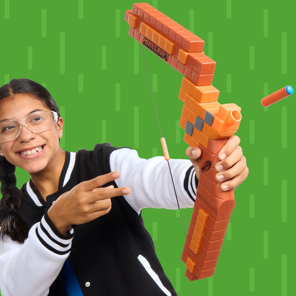 Minecraft NERF Bogen mit Dart-Abschuss - Versand: 5-7 Tage nach Bestellung
