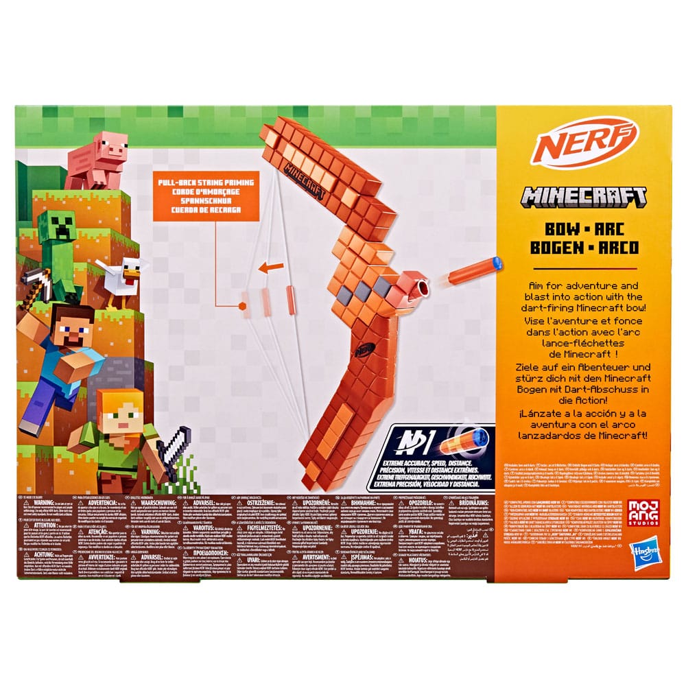Minecraft NERF Bogen mit Dart-Abschuss - Versand: 5-7 Tage nach Bestellung
