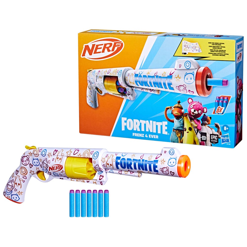Fortnite NERF Frenz 4 Ever Blaster - Versand: 5-7 Tage nach Bestellung
