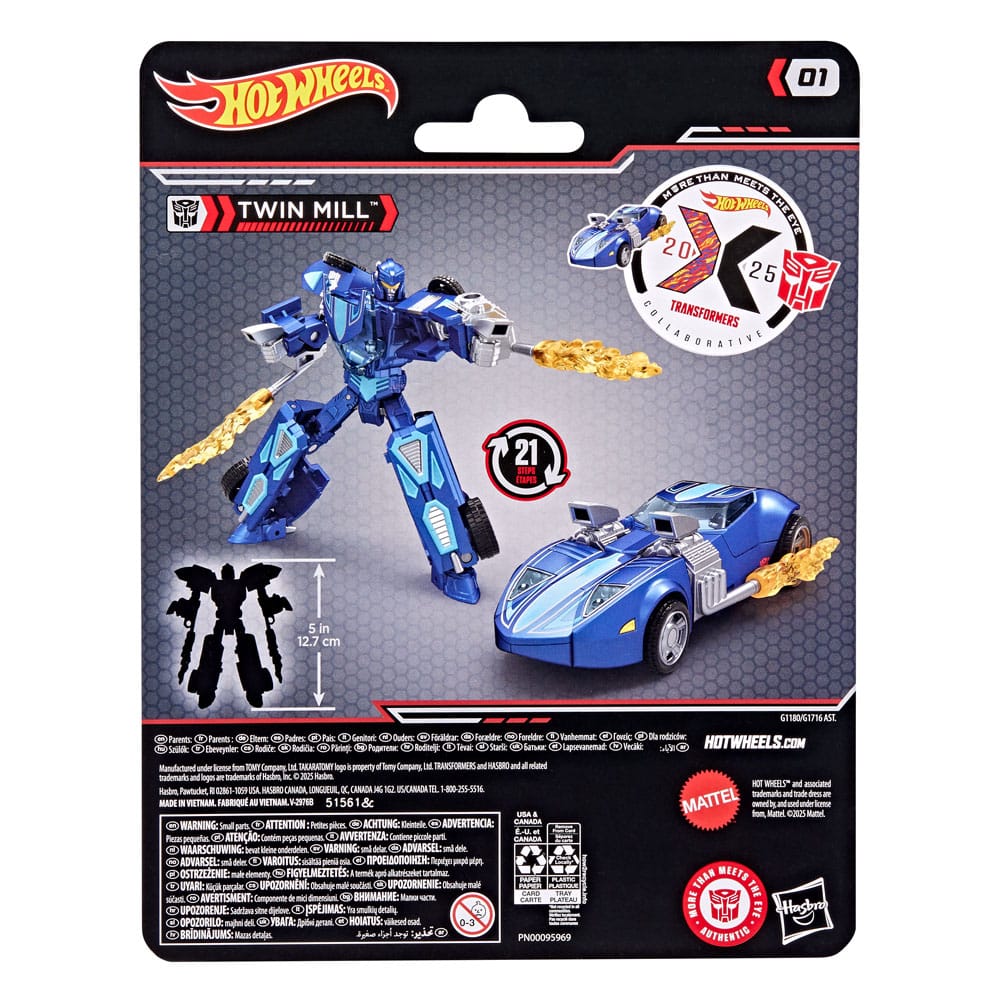Hot Wheels x Transformers Actionfigur Twin Mill 12 cm - Preorder - ETA: 25.12.2025