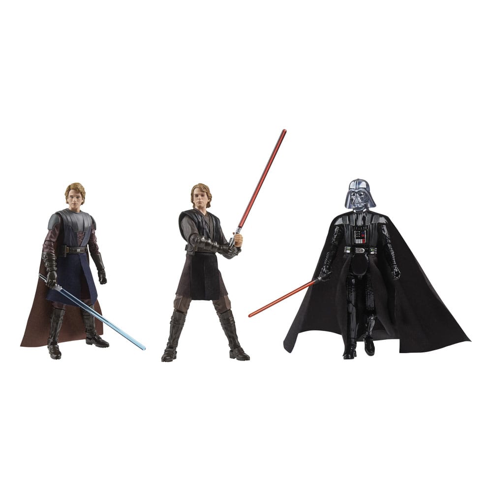 Star Wars Vintage Collection Actionfiguren 3er-Pack The Journey of Anakin Skywalker - Preorder - ETA: 29.11.2025