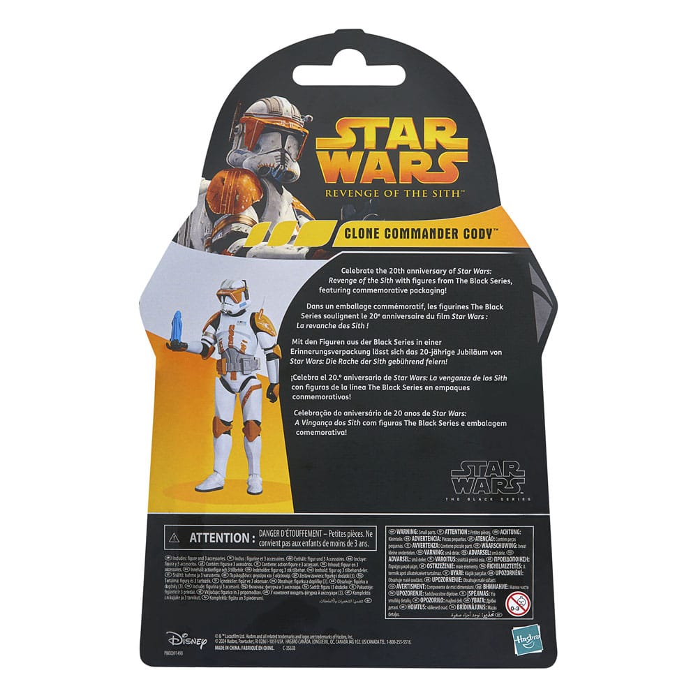 Star Wars Episode III Black Series Actionfigur Clone Commander Cody 15 cm - Preorder - ETA: Ende 04.2025