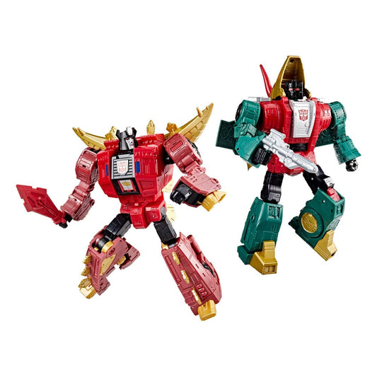 Transformers Age of the Primes Leader Class Actionfiguren 2er-Pack G2 Universe Dinobots Snarl & Slug 19 cm - Preorder - ETA: 25.10.2025