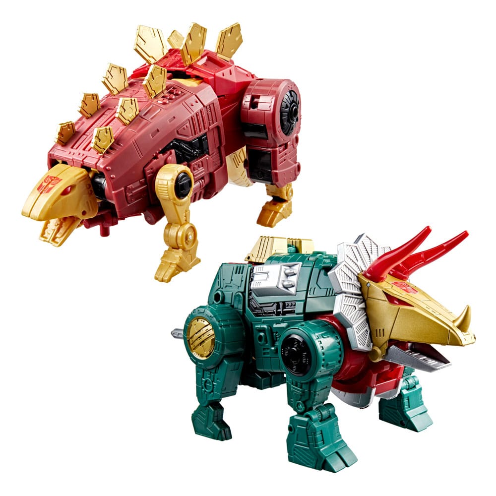 Transformers Age of the Primes Leader Class Actionfiguren 2er-Pack G2 Universe Dinobots Snarl & Slug 19 cm - Preorder - ETA: 25.10.2025