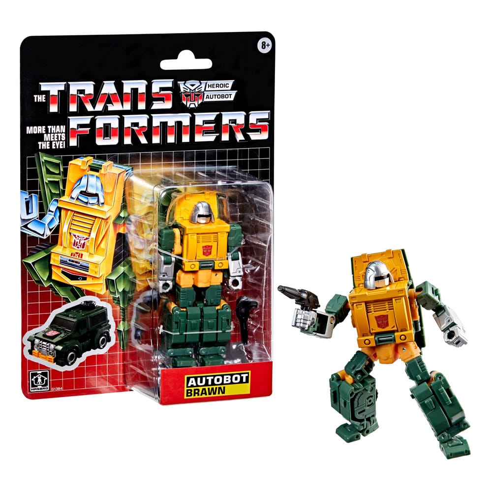 The Transformers Retro G1 Actionfigur Autobot Brawn 13 cm - Preorder - ETA: 25.10.2025