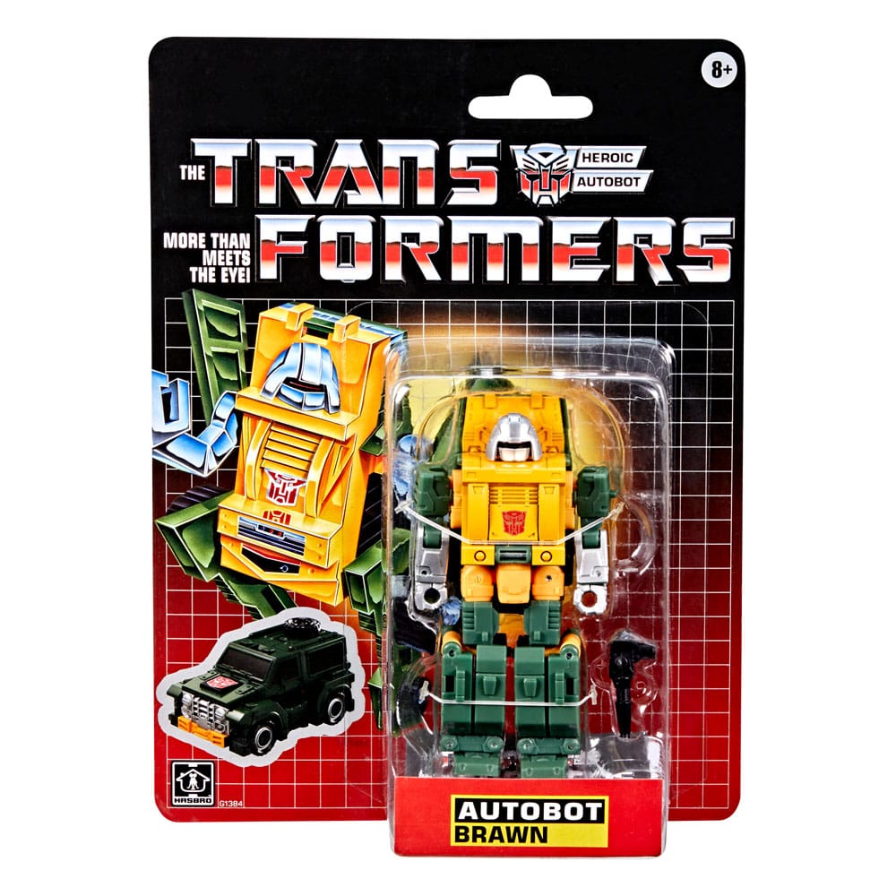 The Transformers Retro G1 Actionfigur Autobot Brawn 13 cm - Preorder - ETA: 25.10.2025