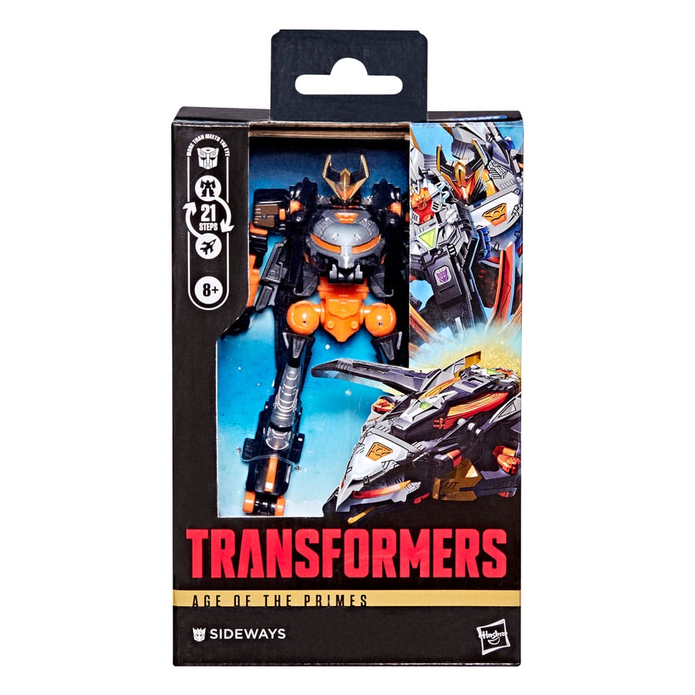 Transformers Age of the Primes Deluxe Class Actionfigur Sideways 14 cm - Preorder - ETA: 09.10.2025