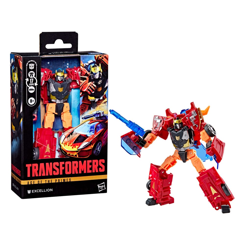 Transformers Age of the Primes Deluxe Class Actionfigur Excellion 14 cm - Versand: 5-7 Tage nach Bestellung