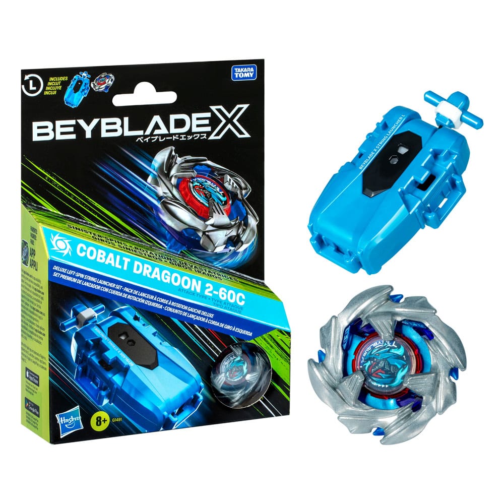 Beyblade X Cobalt Dragoon 2-60C Schnur-Starter Set - Preorder - ETA: 09.05.2026