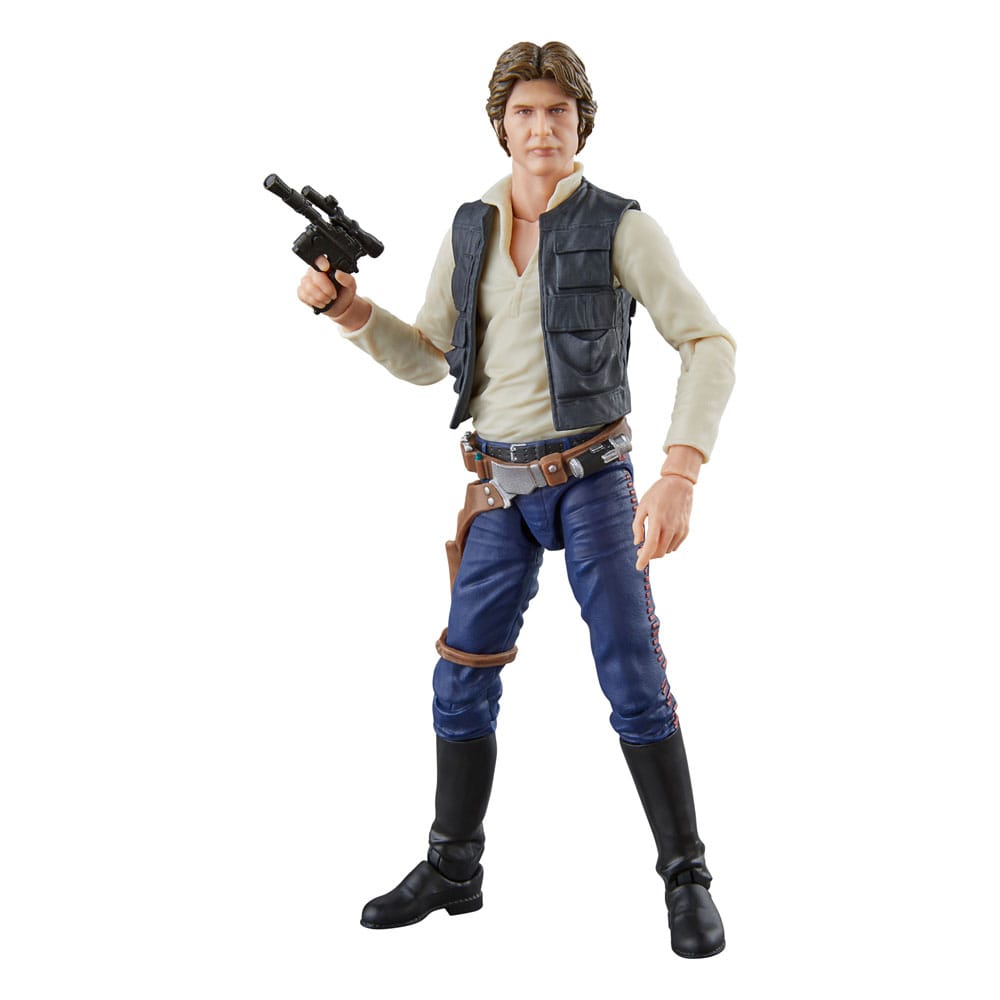 Star Wars Episode IV Black Series Actionfigur Han Solo 15 cm - Versand: 5-7 Tage nach Bestellung