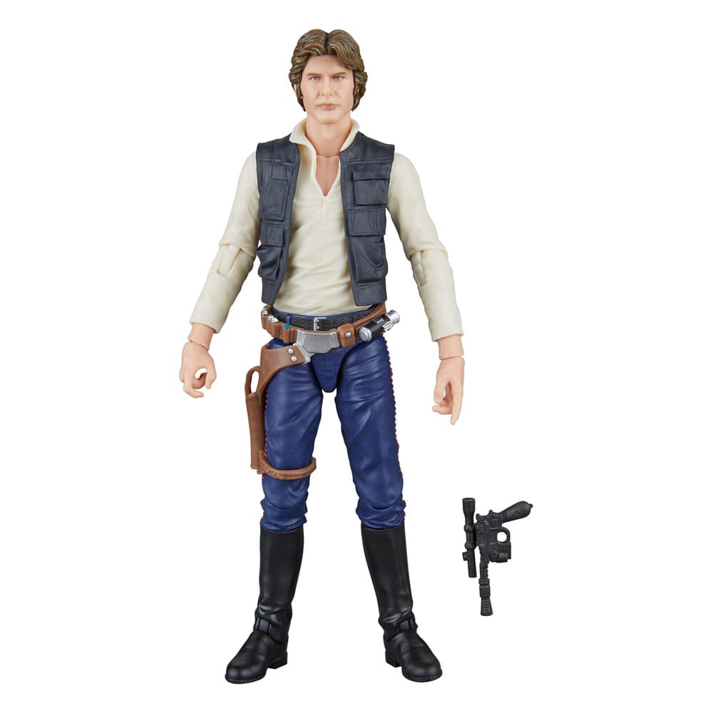 Star Wars Episode IV Black Series Actionfigur Han Solo 15 cm - Versand: 5-7 Tage nach Bestellung