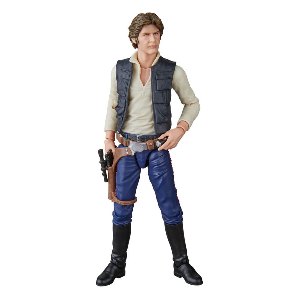 Star Wars Episode IV Black Series Actionfigur Han Solo 15 cm - Versand: 5-7 Tage nach Bestellung
