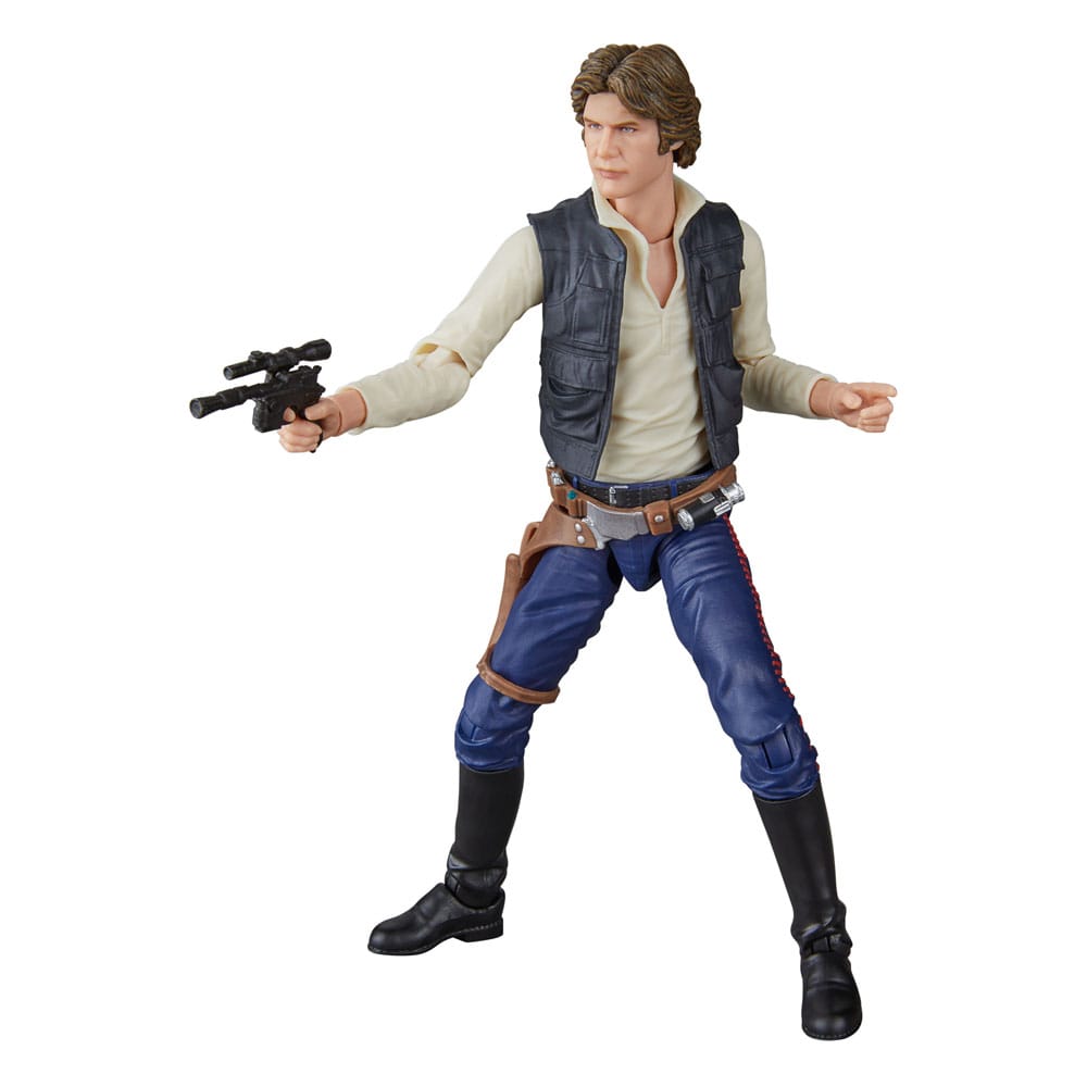 Star Wars Episode IV Black Series Actionfigur Han Solo 15 cm - Versand: 5-7 Tage nach Bestellung