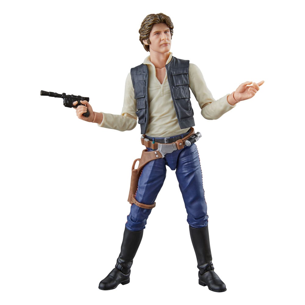 Star Wars Episode IV Black Series Actionfigur Han Solo 15 cm - Versand: 5-7 Tage nach Bestellung