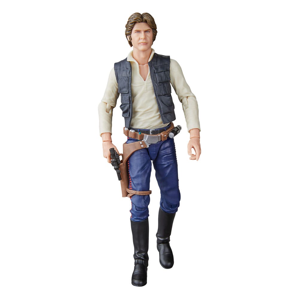Star Wars Episode IV Black Series Actionfigur Han Solo 15 cm - Versand: 5-7 Tage nach Bestellung