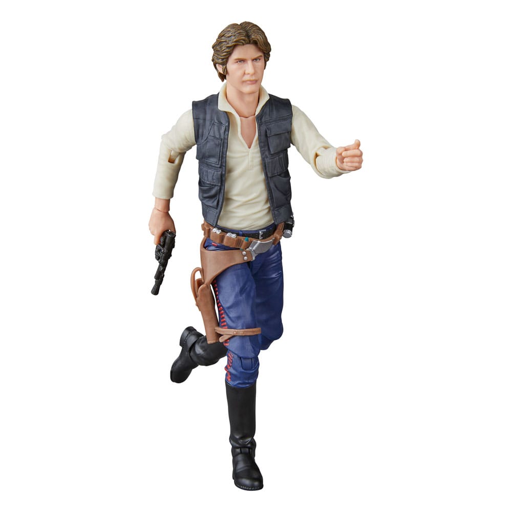 Star Wars Episode IV Black Series Actionfigur Han Solo 15 cm - Versand: 5-7 Tage nach Bestellung