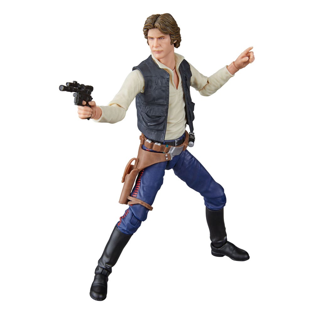 Star Wars Episode IV Black Series Actionfigur Han Solo 15 cm - Versand: 5-7 Tage nach Bestellung