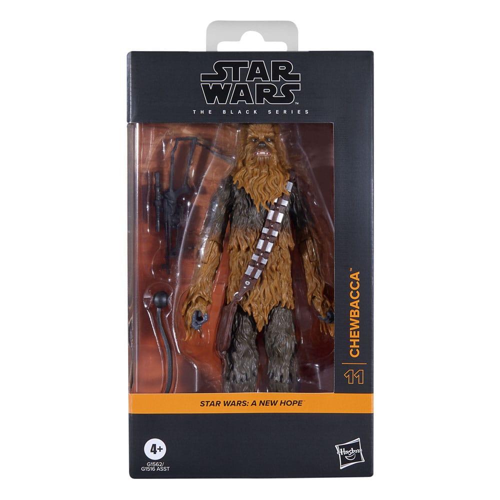 Star Wars Episode IV Black Series Actionfigur Chewbacca 15 cm - Versand: 5-7 Tage nach Bestellung