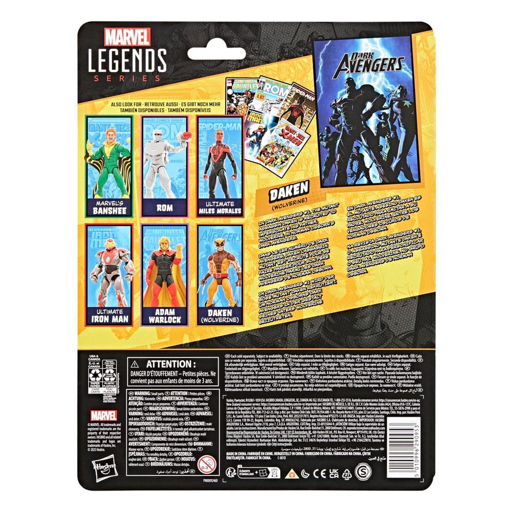 Dark Avengers Marvel Legends Actionfigur Daken (Wolverine) 15 cm - Versand: 7 Tage nach Bestellung
