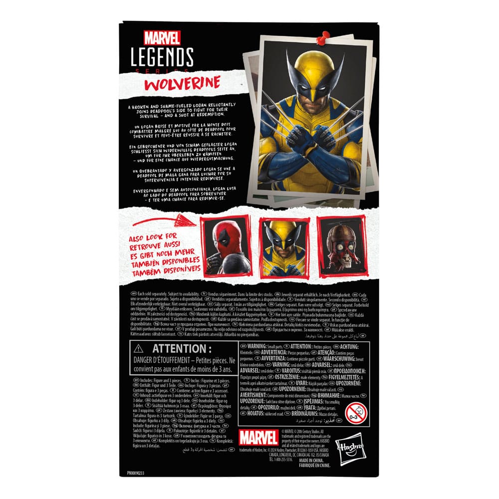 Deadpool & Wolverine Marvel Legends Actionfigur Wolverine 15 cm - Preorder - ETA: 14.01.2026
