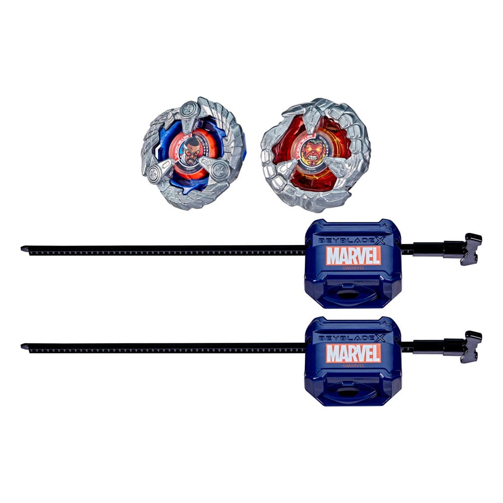 Beyblade X und Marvel Collab, Captain America 4-70GB vs. Red Hulk 1-80R - Preorder - ETA: 30.06.2026