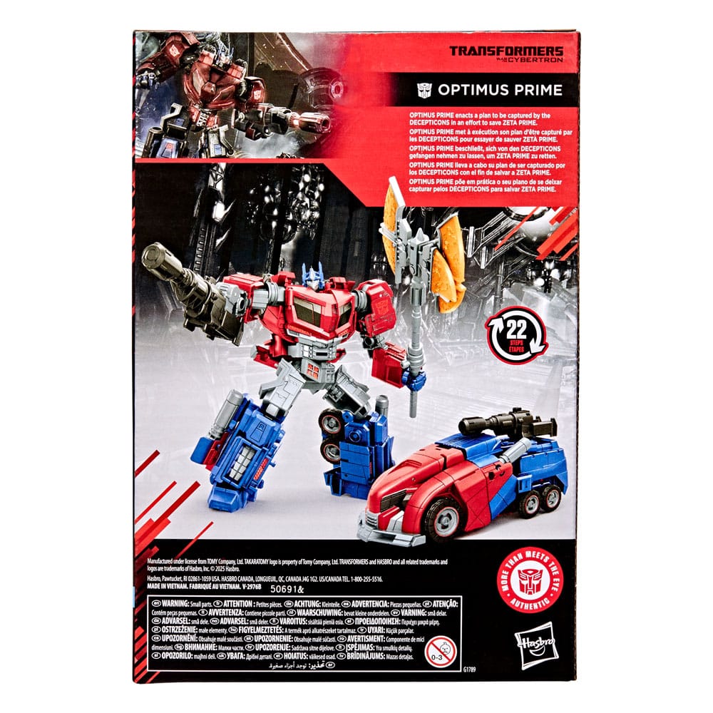 Transformers: War for Cybertron Studio Series Voyager Class Actionfigur Optimus Prime 16 cm - Preorder - ETA: 25.10.2025