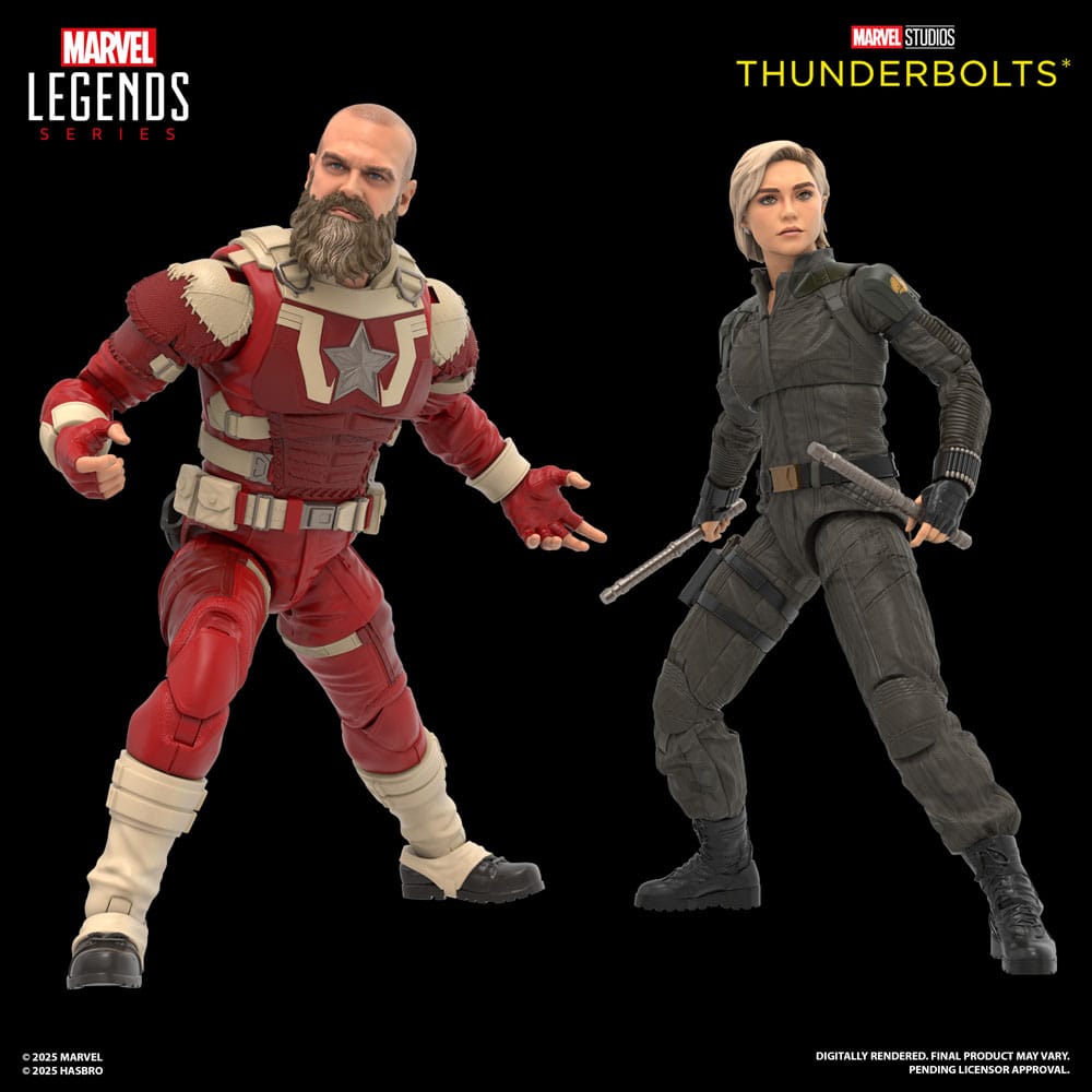 Thunderbolts Marvel Legends Actionfiguren 2er-Pack Yelena Belova & Red Guardian 15 cm - Versand: 5-7 Tage nach Bestellung