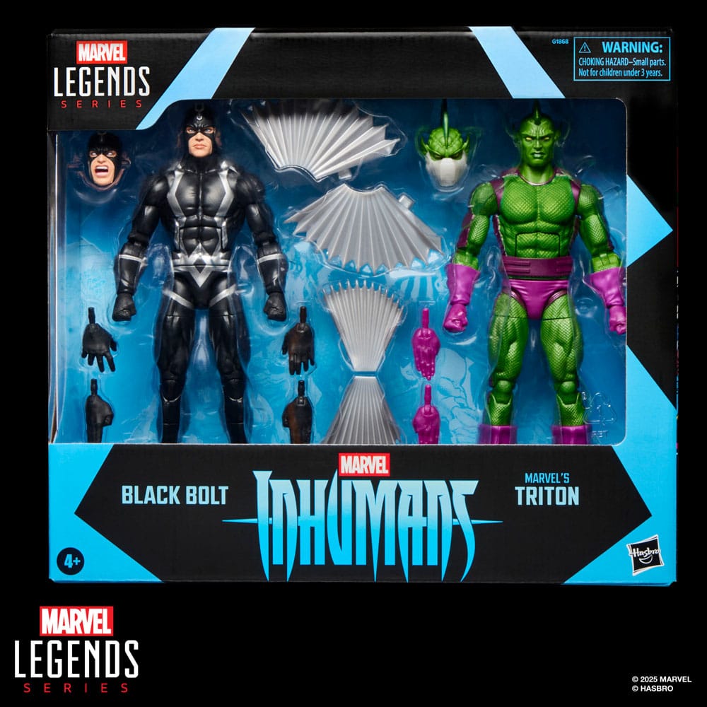 Inhumans Marvel Legends Actionfiguren 2er-Pack Black Bolt & Marvel's Triton 15 cm - Preorder - ETA: 25.12.2025