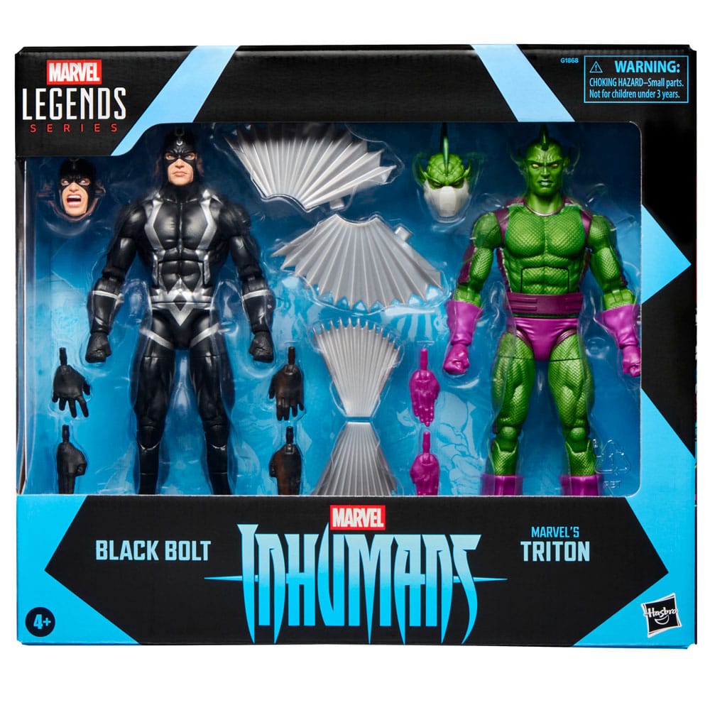Inhumans Marvel Legends Actionfiguren 2er-Pack Black Bolt & Marvel's Triton 15 cm - Preorder - ETA: 25.12.2025