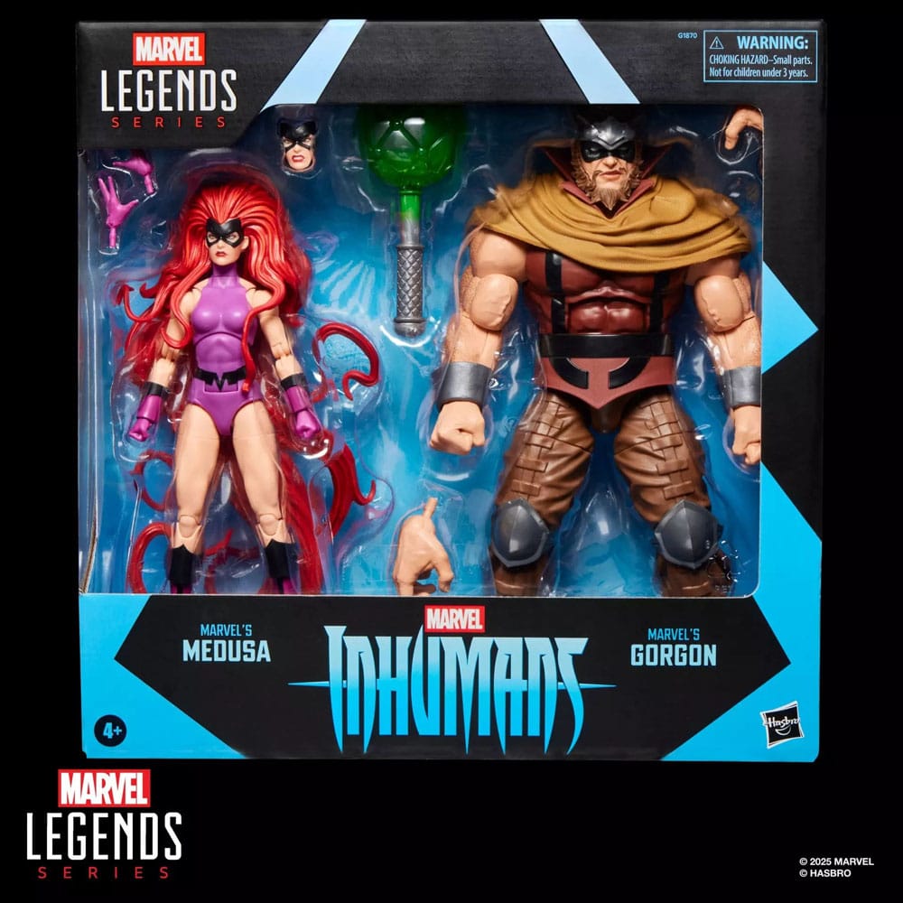 Inhumans Marvel Legends Actionfiguren 2er-Pack Marvel's Medusa & Marvel's Gorgon 15 cm - Preorder - ETA: 25.01.2026