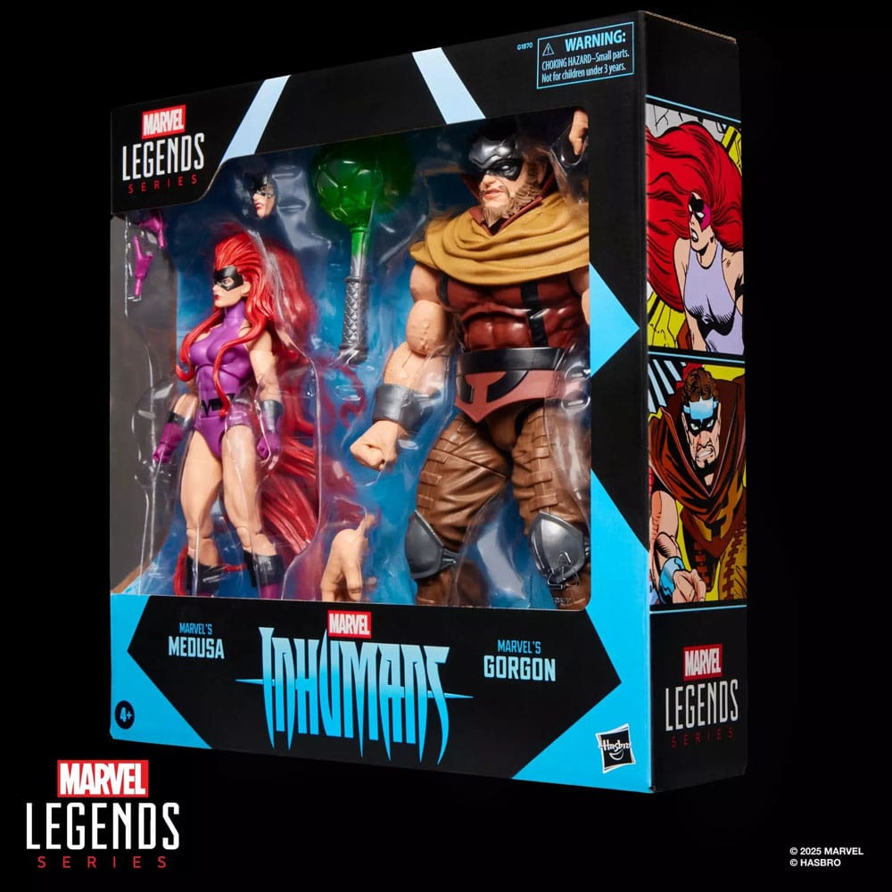 Inhumans Marvel Legends Actionfiguren 2er-Pack Marvel's Medusa & Marvel's Gorgon 15 cm - Preorder - ETA: 25.01.2026