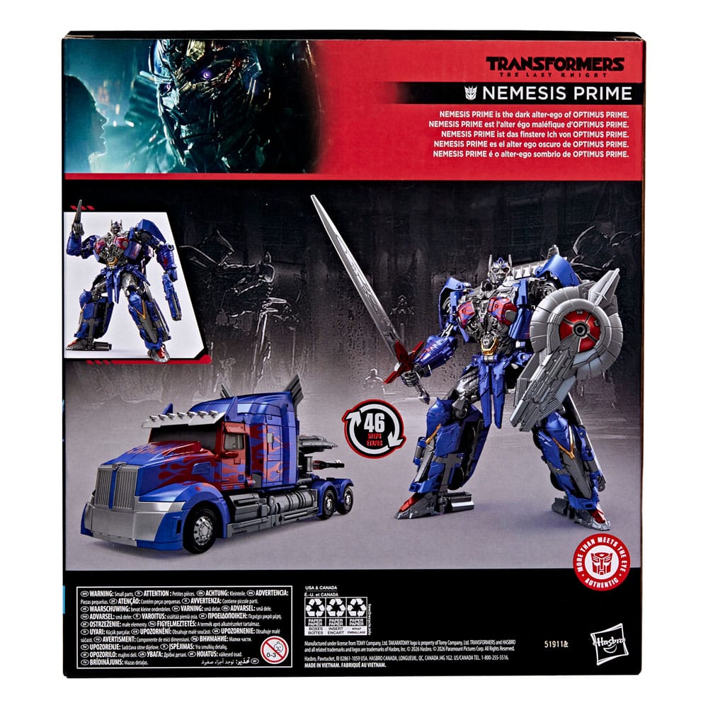 Transformers: The Last Knight Studio Series Leader Class Actionfigur Nemesis Prime 22 cm - Preorder - ETA: 25.02.2026