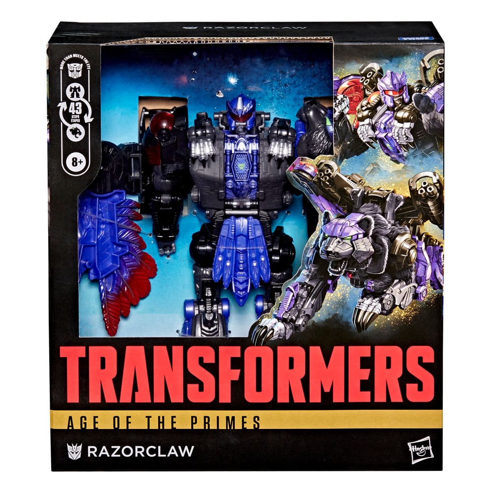 Transformers Age of the Primes Leader Class Actionfigur Razorclaw 19 cm - Preorder - ETA: 14.03.2026