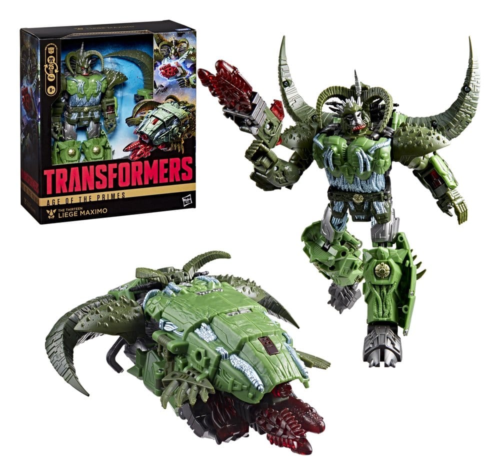 Transformers Age of the Primes Leader Class Actionfigur The Thirteen: Liege Maximo 22 cm - Preorder - ETA: 30.07.2026