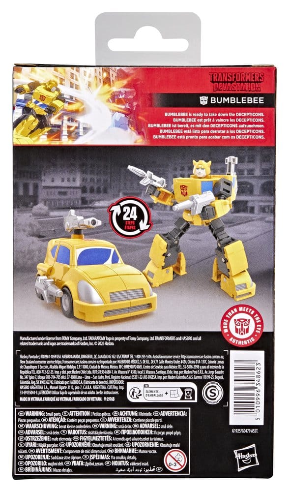 Transformers: Devastation Studio Series Deluxe Class Actionfigur Bumblebee 11 cm - Preorder - ETA: 08.07.2026