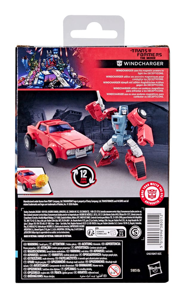 The Transformers: The Movie Studio Series Deluxe Class Actionfigur Windcharger 11 cm - Preorder - ETA: 24.01.2026