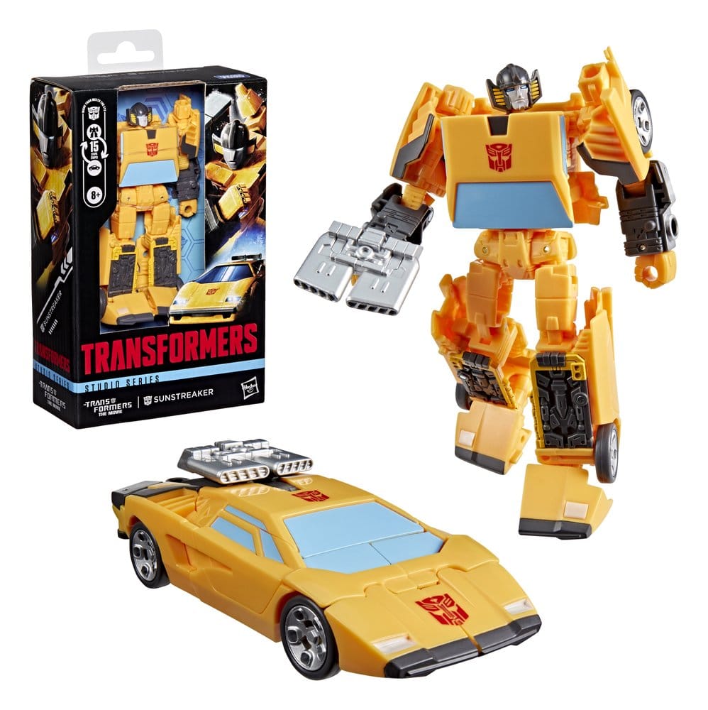 The Transformers: The Movie Studio Series Deluxe Class Actionfigur Sunstreaker 11 cm - Versand: 7 Tage nach Bestellung