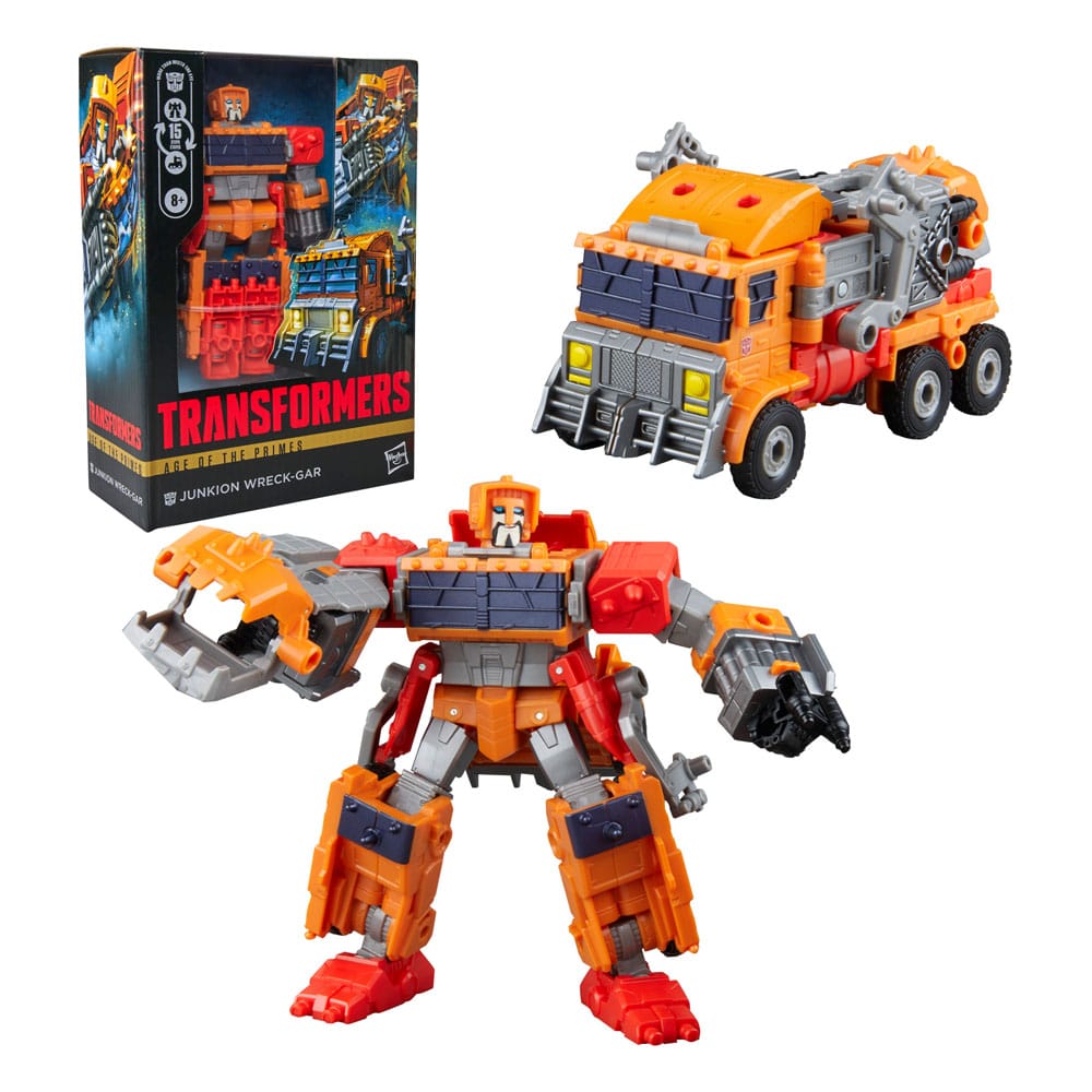 Transformers Age of the Primes Voyager Class Actionfigur Junkion Wreck-Gar 18 cm - Preorder - ETA: 21.02.2026