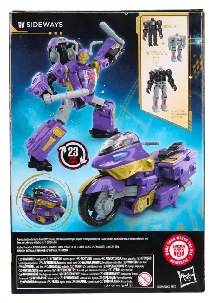 Transformers Age of the Primes Voyager Class Actionfigur Sideways 14 cm - Versand: 7 Tage nach Bestellung