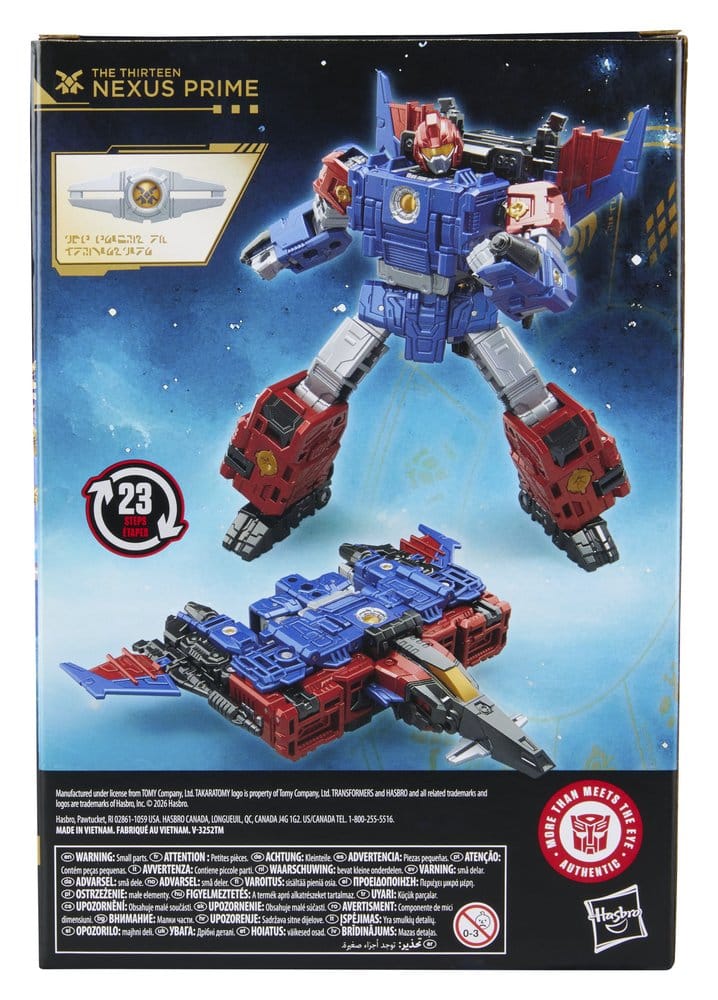 Transformers Age of the Primes Voyager Class Actionfigur The Thirteen: Nexus Prime 16 cm - Preorder - ETA: 25.06.2026