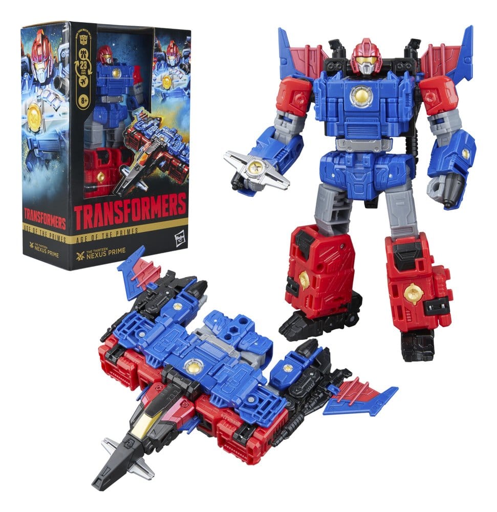 Transformers Age of the Primes Voyager Class Actionfigur The Thirteen: Nexus Prime 16 cm - Preorder - ETA: 25.06.2026