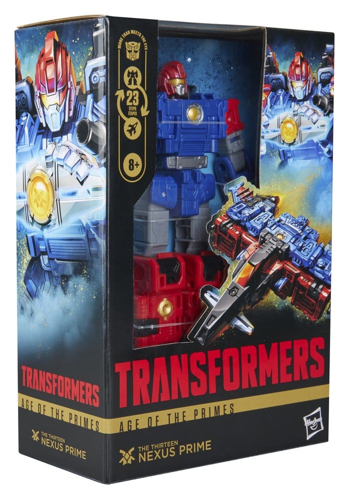 Transformers Age of the Primes Voyager Class Actionfigur The Thirteen: Nexus Prime 16 cm - Preorder - ETA: 25.06.2026