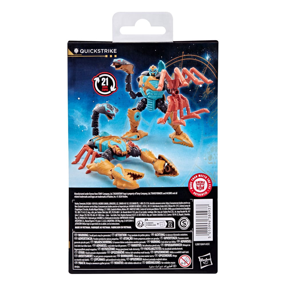 Transformers Age of the Primes Deluxe Class Actionfigur Quickstrike 14 cm - Preorder - ETA: 31.01.2026